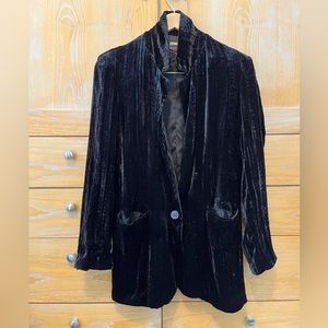 Velvet Blazer